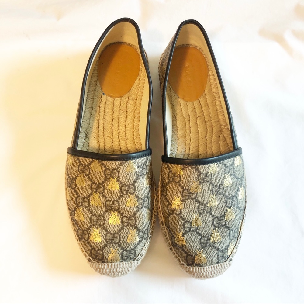Gucci Supreme Bees Espadrille-Sold